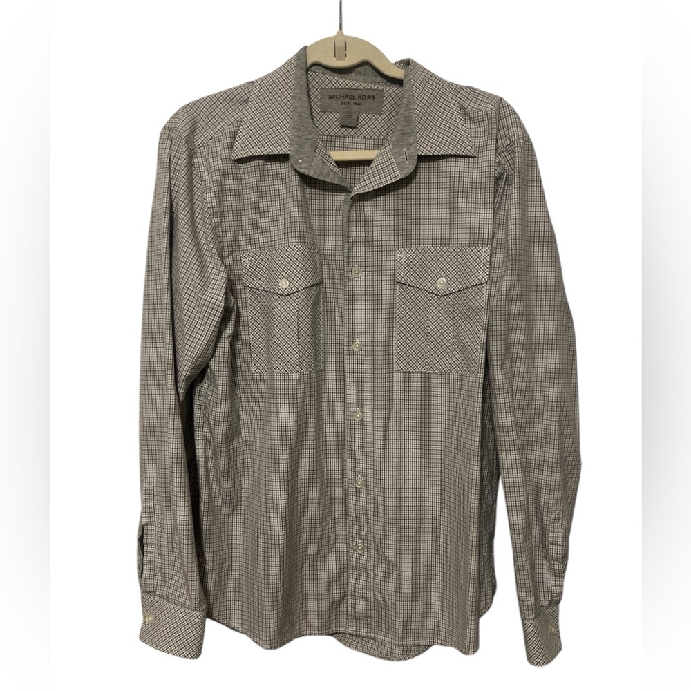 Men’s Michael Kors Button Down Dress Shirt